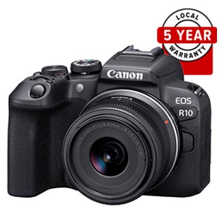 Canon EOS R10 Mirrorless Camera with 18-45mm Kit