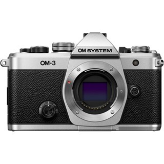 OM SYSTEM OM-3 BODY ONLY SILVER