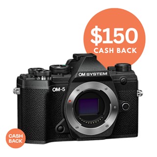 OM SYSTEM OM-5 Mirrorless Camera (Black)