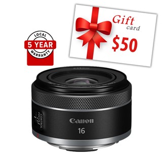 Canon RF 16mm f/2.8 STM Lens Bonus $50 Gift Voucher