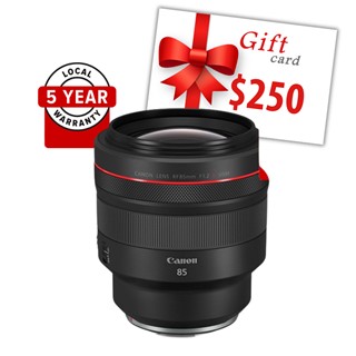 Canon RF 85mm f/1.2L USM Lens BONUS $250 Gift Voucher