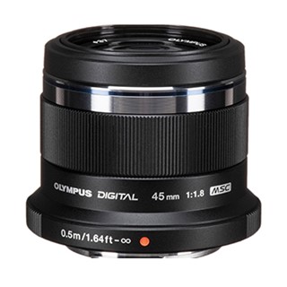 Olympus 45mm f1.8 Portrait Micro Four Thirds Lens Black